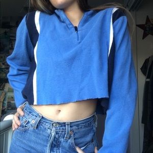 Crop top sweater!